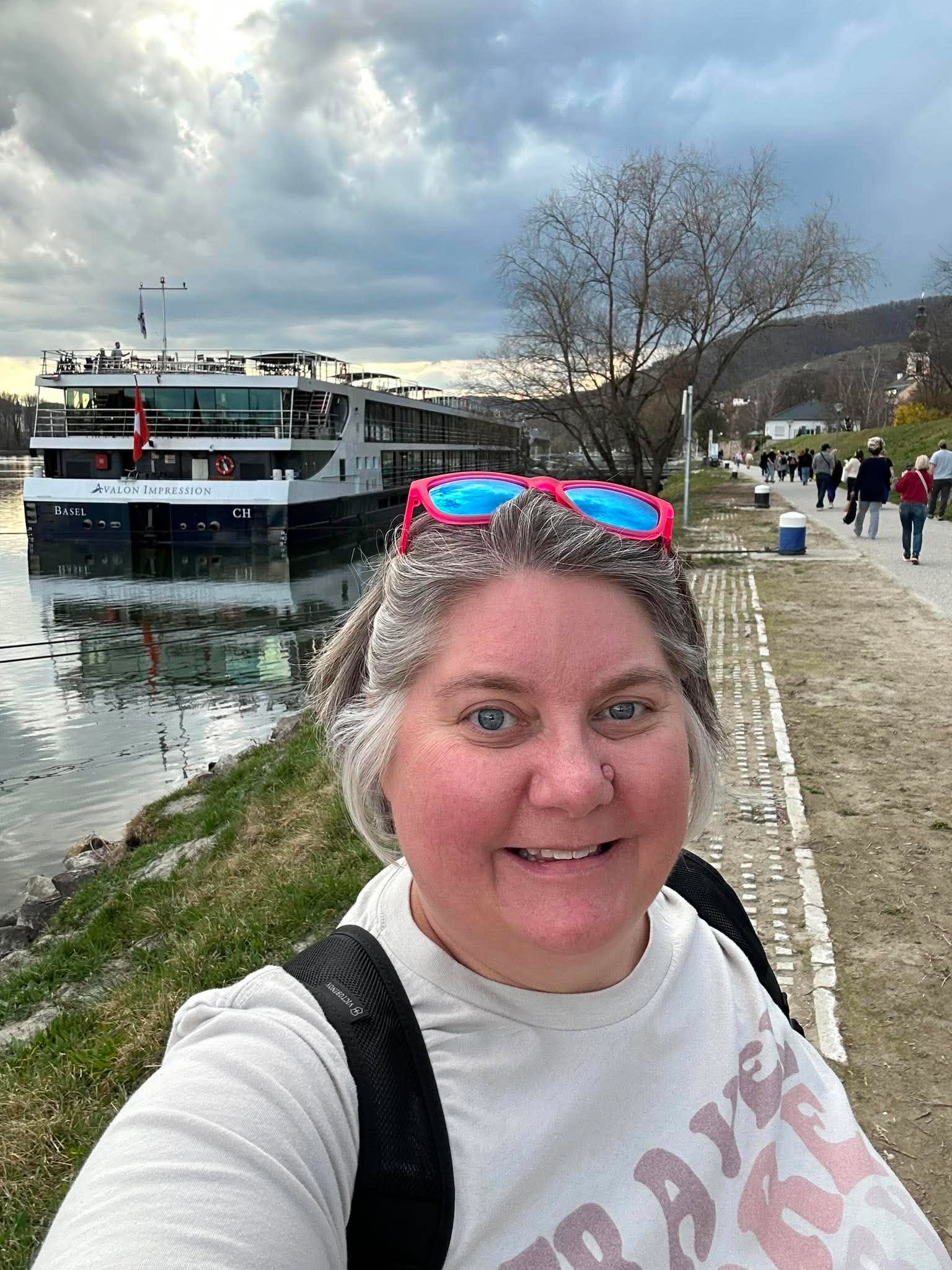 Heather by the Avalon Impression river cruise ship